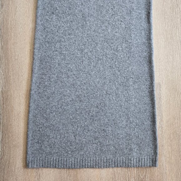 H&M Gray Midi Fitted Knit Pencil Skirt Pull-On Style Wool Blend Size XS NWOT - Picture 6 of 15